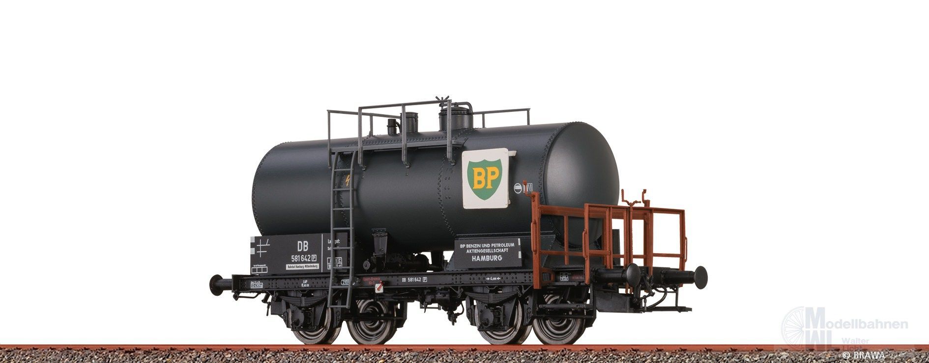 Brawa 50851 - Kesselwagen DB Ep.III BP H0/GL Brawa 50851 - Kesselwagen DB Ep.III BP H0/GL