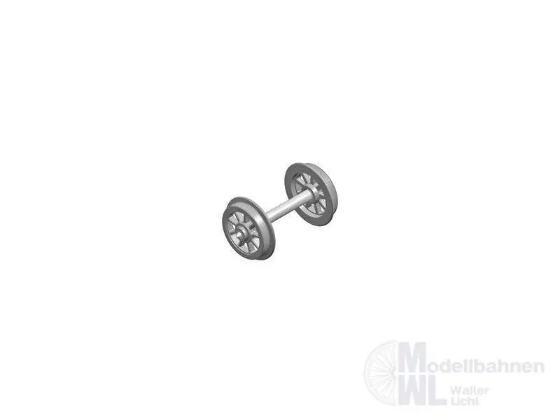 Liliput 949304 - Speichenradsatz D=7.5mm 2 Stück H0/GL