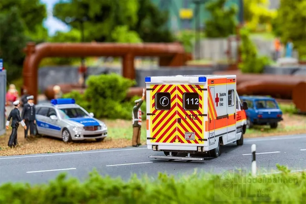 Faller 161321 - Car System Digital Mercedes-Benz Sprinter Rettungswagen DRK HERPA H0 1:87