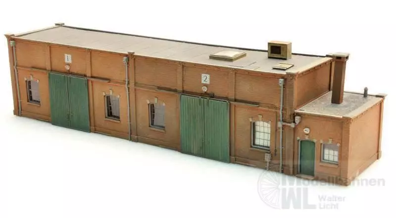 ARTITEC b.v. 10307 - Lagergebäude Halbmodell BAUSATZ H0 1:87