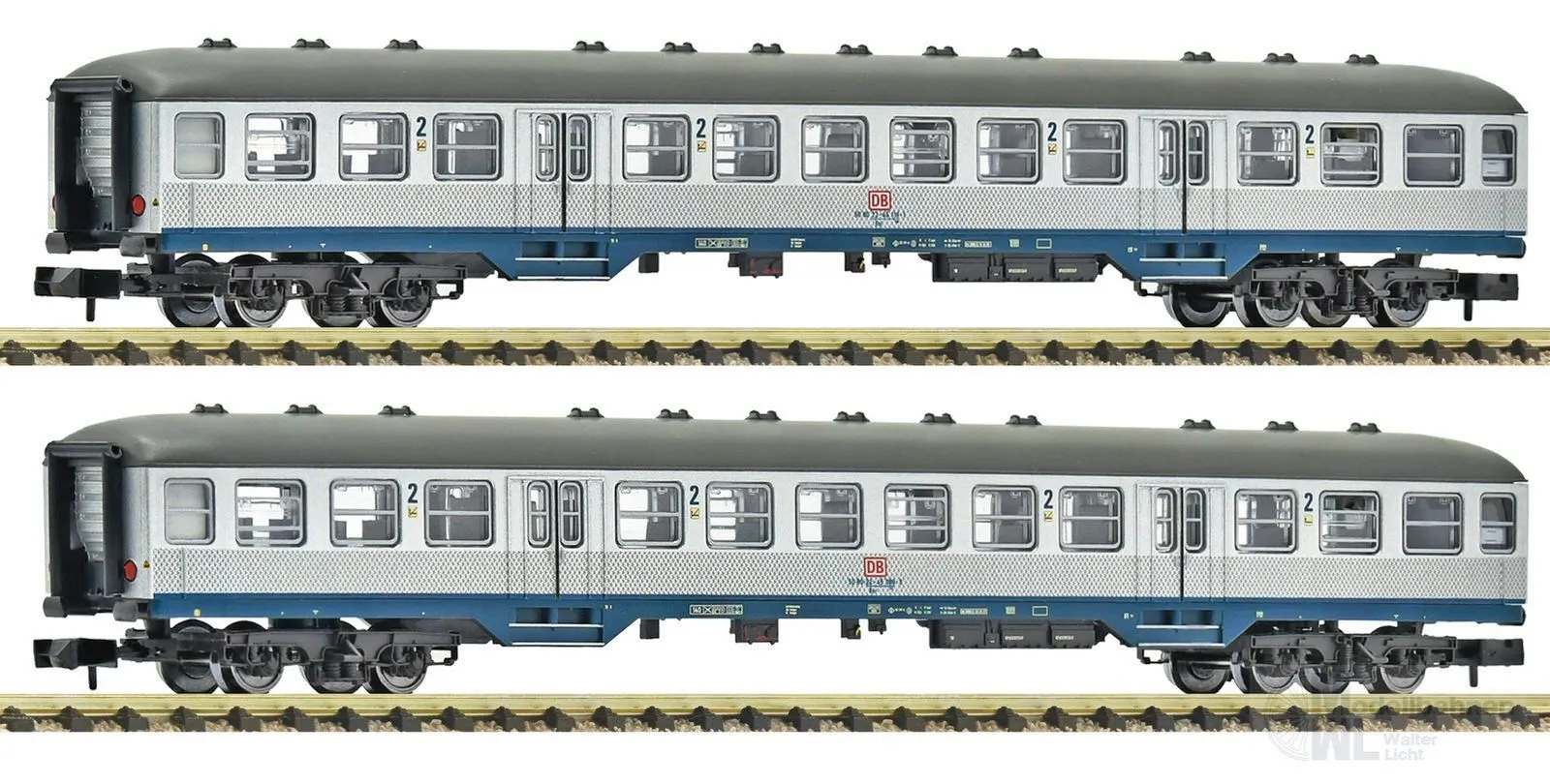 Fleischmann 6260091 - Nahverkehrswagen Set DB Ep.V 2.tlg. N 1:160 Digital
