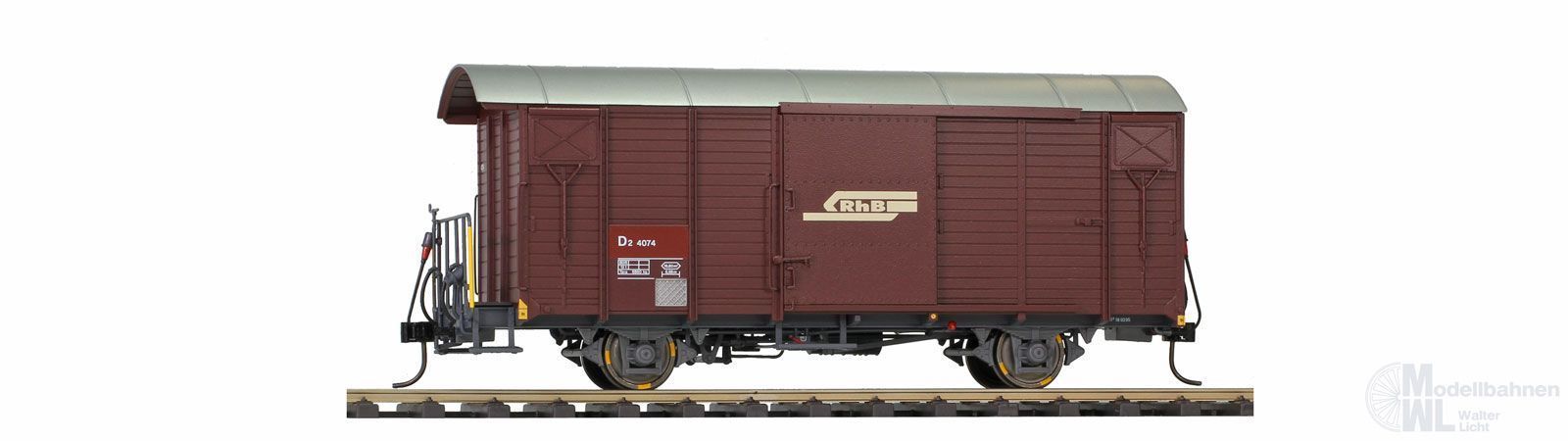 Bemo 9482154 - Behelfspackwagen RhB Ep.VI D2 4074 0m