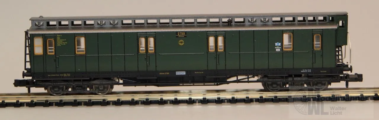 Fleischmann 8088 - FLEISCHMANN - Bahnpostwagen DRG Ep.II Post 4b/17 N 1:160