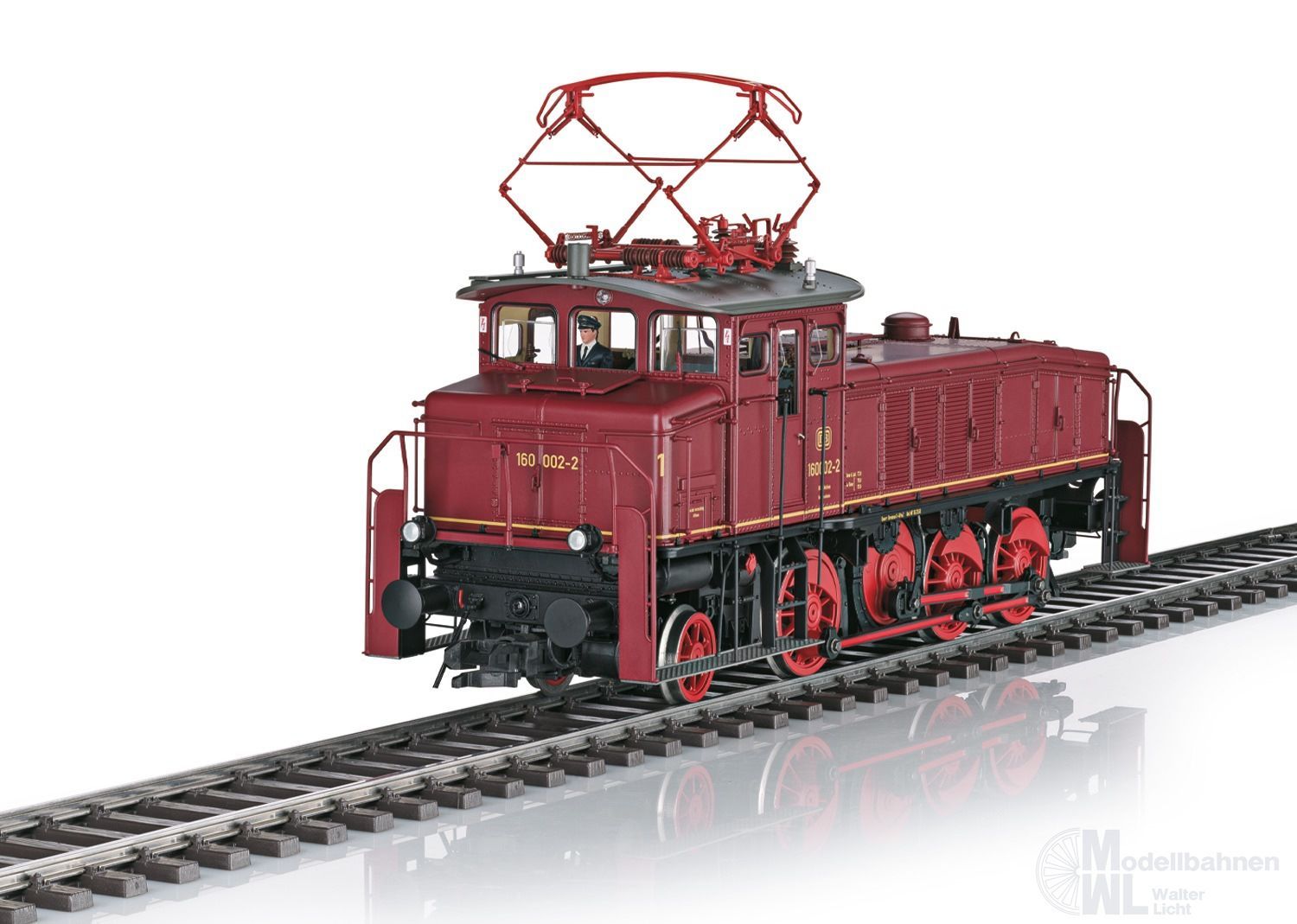 Märklin 55604 - E-Lok BR 160 DB Ep.IV rot Spur 1