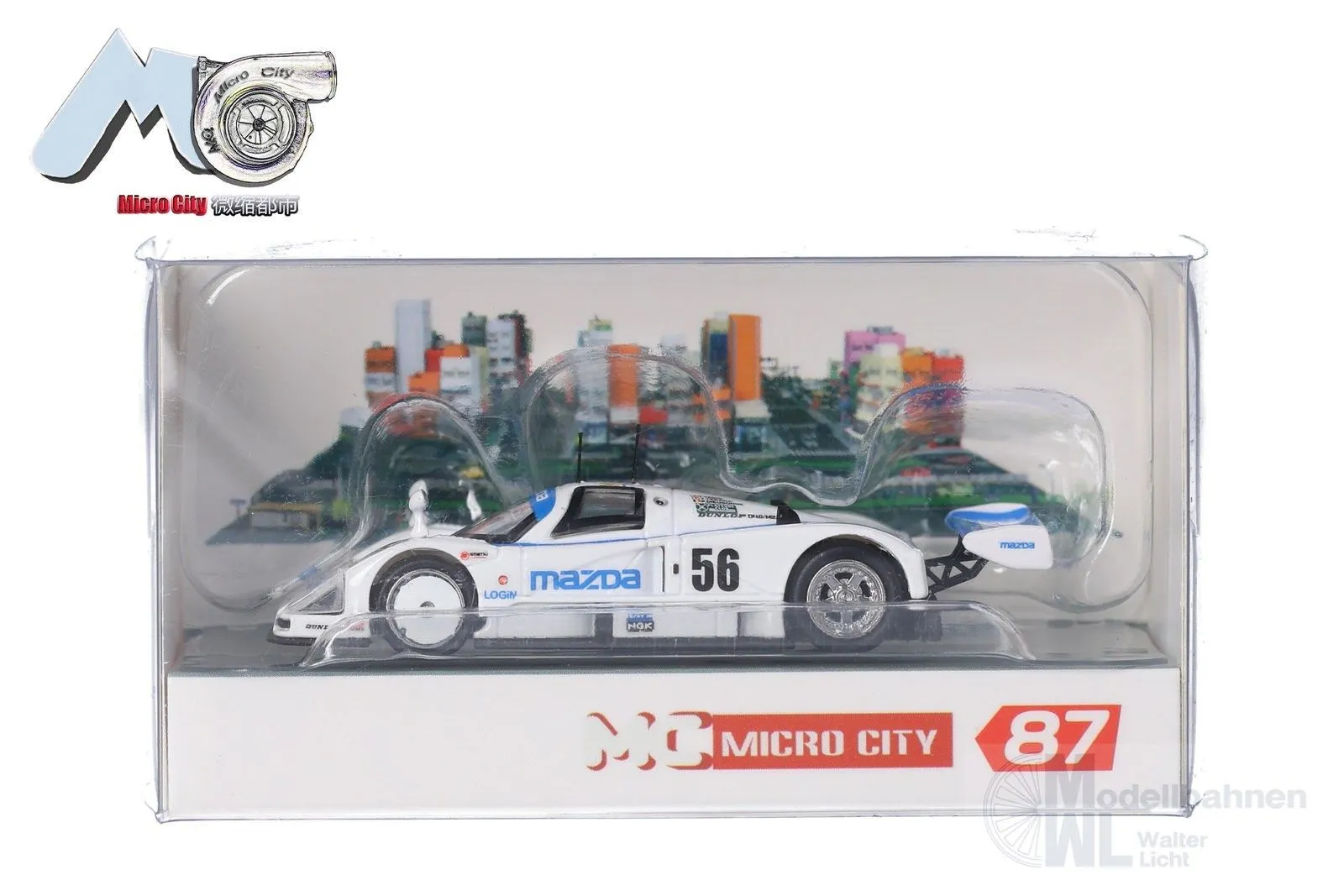 Herpa 87MC000095 - Mazda 787B 56 weiß H0 1:87