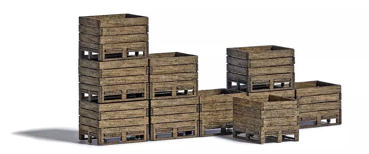 Busch 1980 - Erntekisten Set H0 1:87