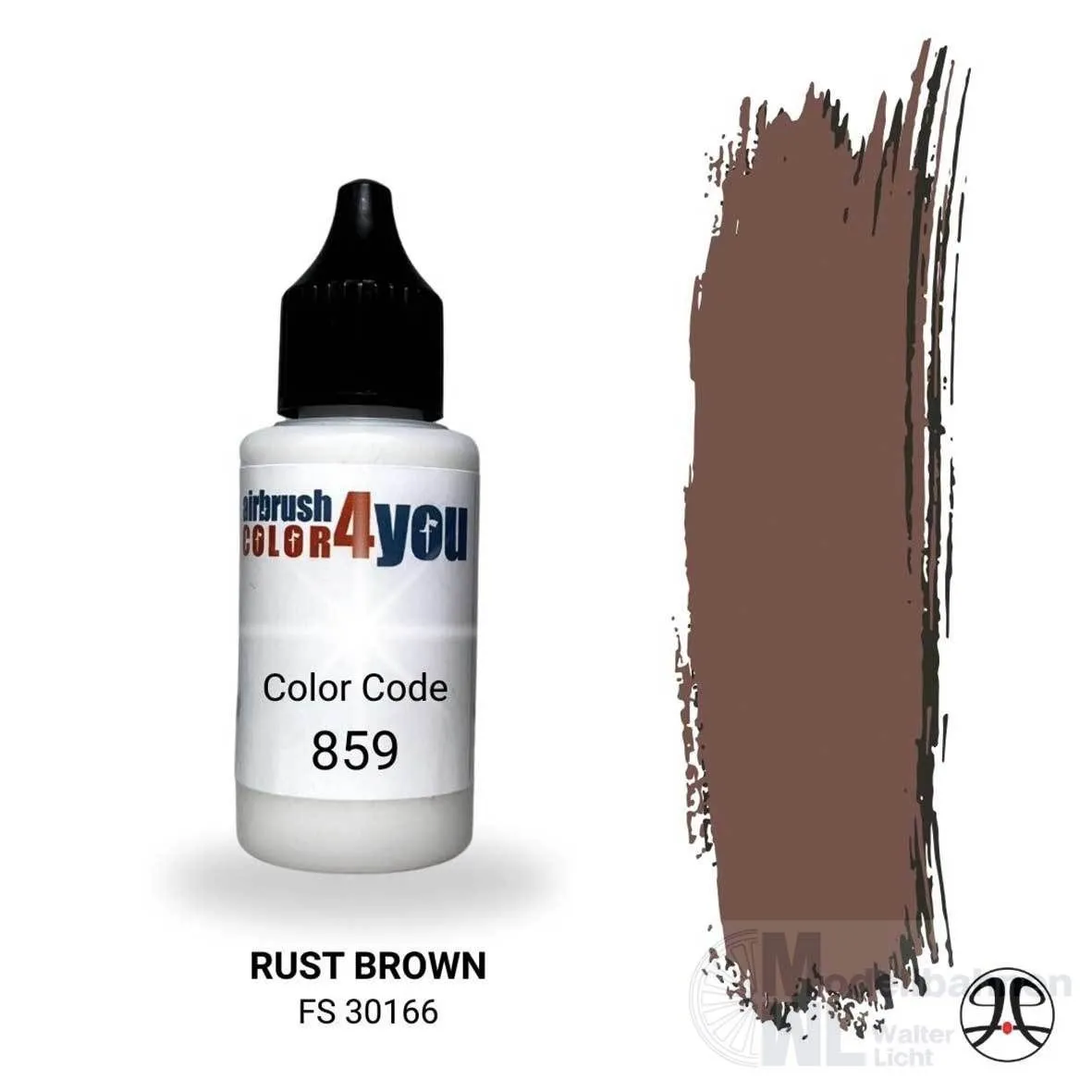 Busch 961000859 - Acrylfarbe Rostbraun 30ml
