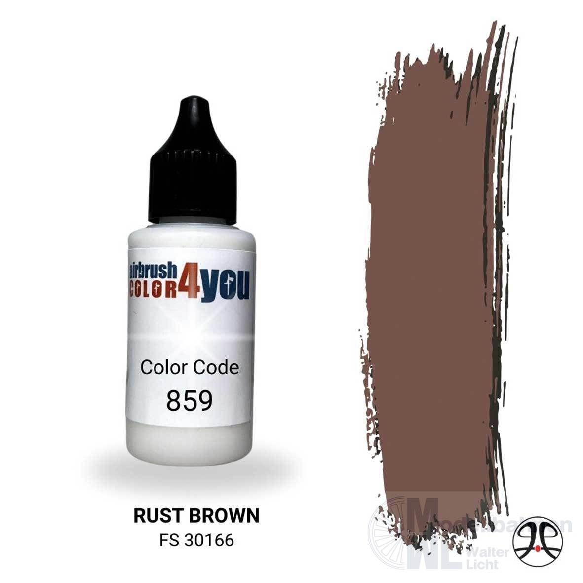 Busch 961000859 - Acrylfarbe Rostbraun 30ml