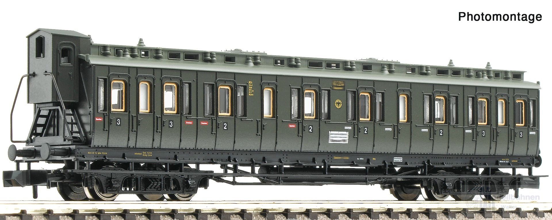 Fleischmann 6260100 - Abteilwagen DRG Ep.II 2/3.Kl. N 1:160