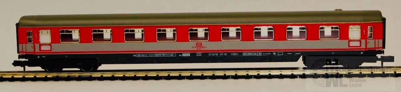 Fleischmann 8118 - FLEISCHMANN - Abteilwagen DB Ep.IV 1.Kl. Avümz 111 Popfarbe N 1:160