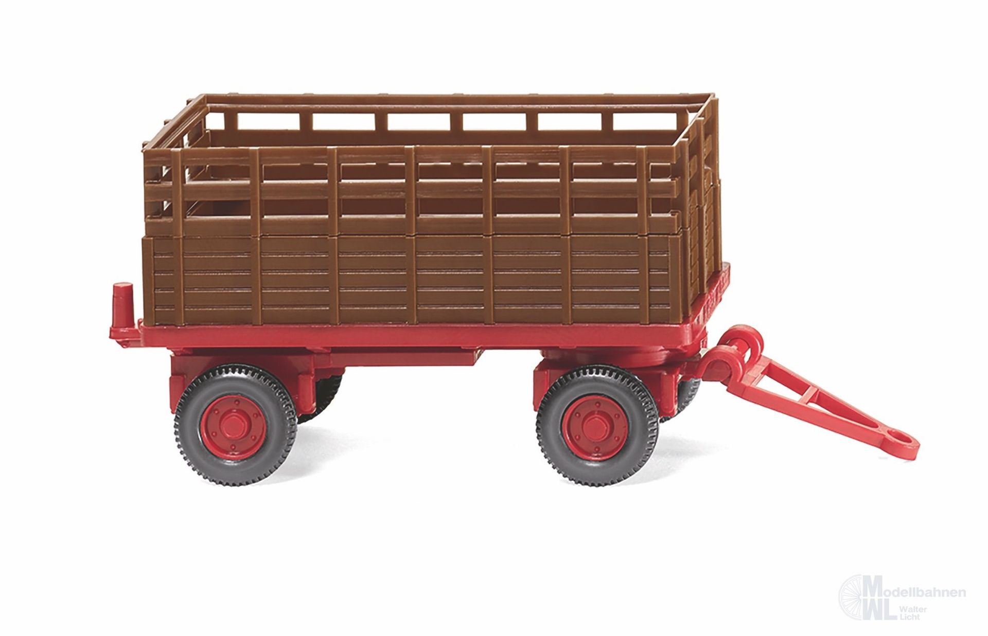 Wiking 038404 - Landwirtschaftlicher Anhänger - rehbraun H0 1:87
