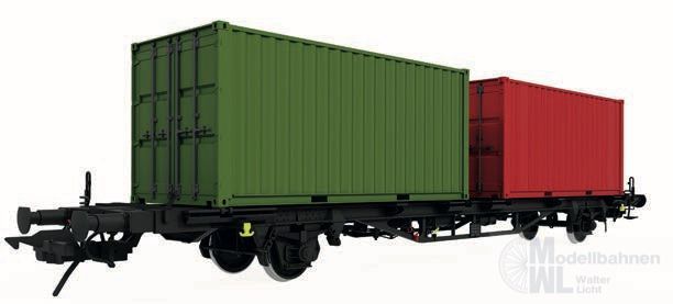 Lenz 42351-02 - Containertragwagen DB Ep.V ohne Container Spur 0 Lenz 42351-02 - Containertragwagen DB Ep.V ohne Container Spur 0