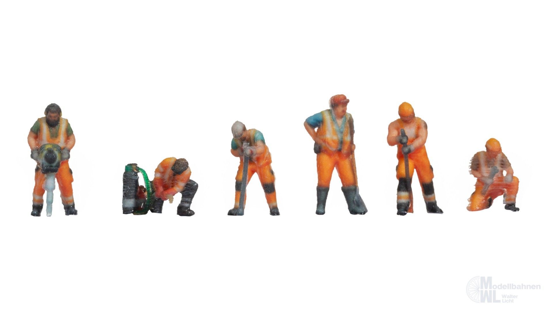 Noch 35255 - Gleisbautrupp N 1:160 Noch 35255 - Gleisbautrupp N 1:160