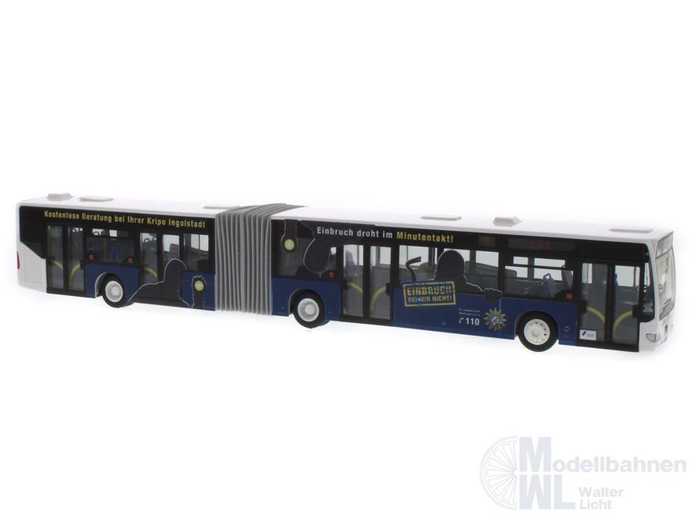 Rietze 67095 - Mercedes-Benz Citaro G ´15 Euro 4 INVG-Polizeibus collectors edition H0 1:87