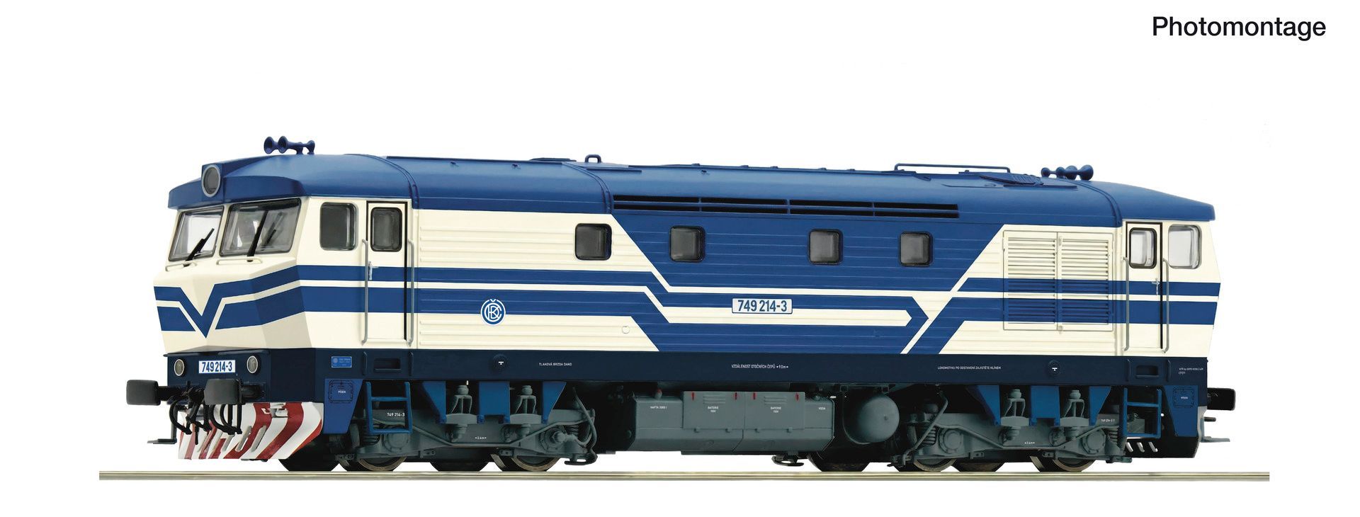 Roco 7300131 - Diesellok 749 214-3 CSD Ep.V H0/GL