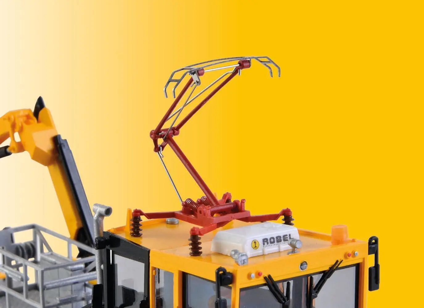 Viessmann 2619 - ROBEL Gleiskraftwagen WIEBE 54.22 mit Prüfpanthograph H0/WS