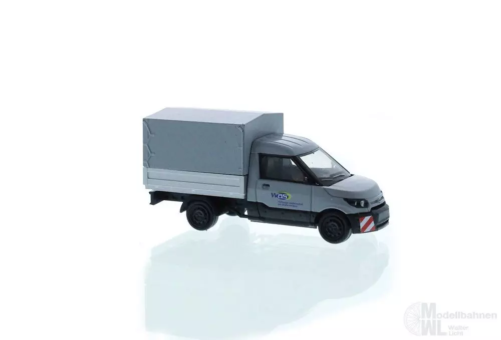 Rietze 33206 - Streetscooter Work Pritsche Wolfsburger Abfallwirtschaft H0 1:87