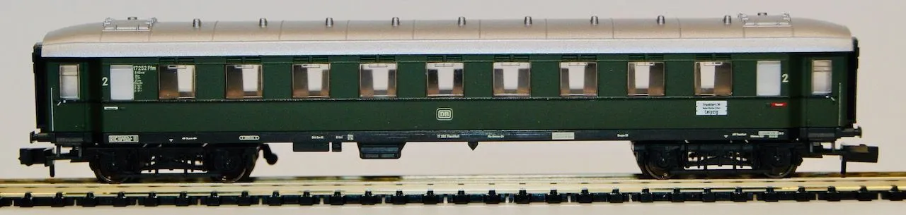 Fleischmann 8632 - FLEISCHMANN - Schnellzugwagen DB Ep.III 2.Kl. B4üe N 1:160