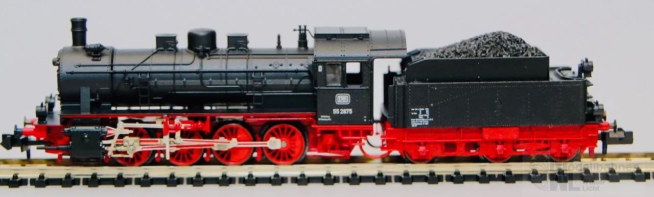 Fleischmann 7025 - FLEISCHMANN - Dampflok BR 55 2875 DB Ep.III N 1:160