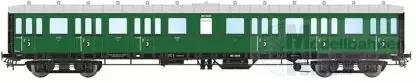 ARTITEC b.v. 20.251.06 - NS C12c C6452, olivgrün, alu Dach, 3. Klasse, 1932 H0/GL