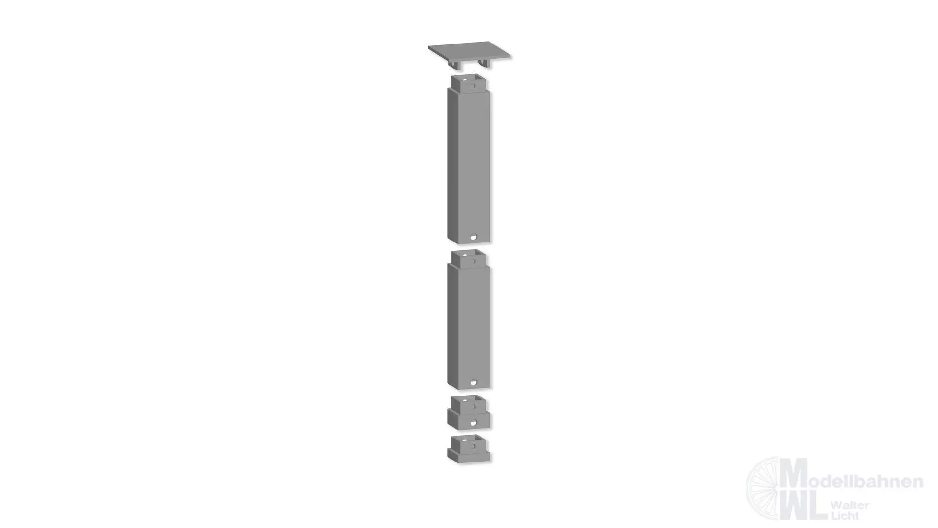 Noch 53942 - Easy-Track Pfeiler-Set oben H0 1:87