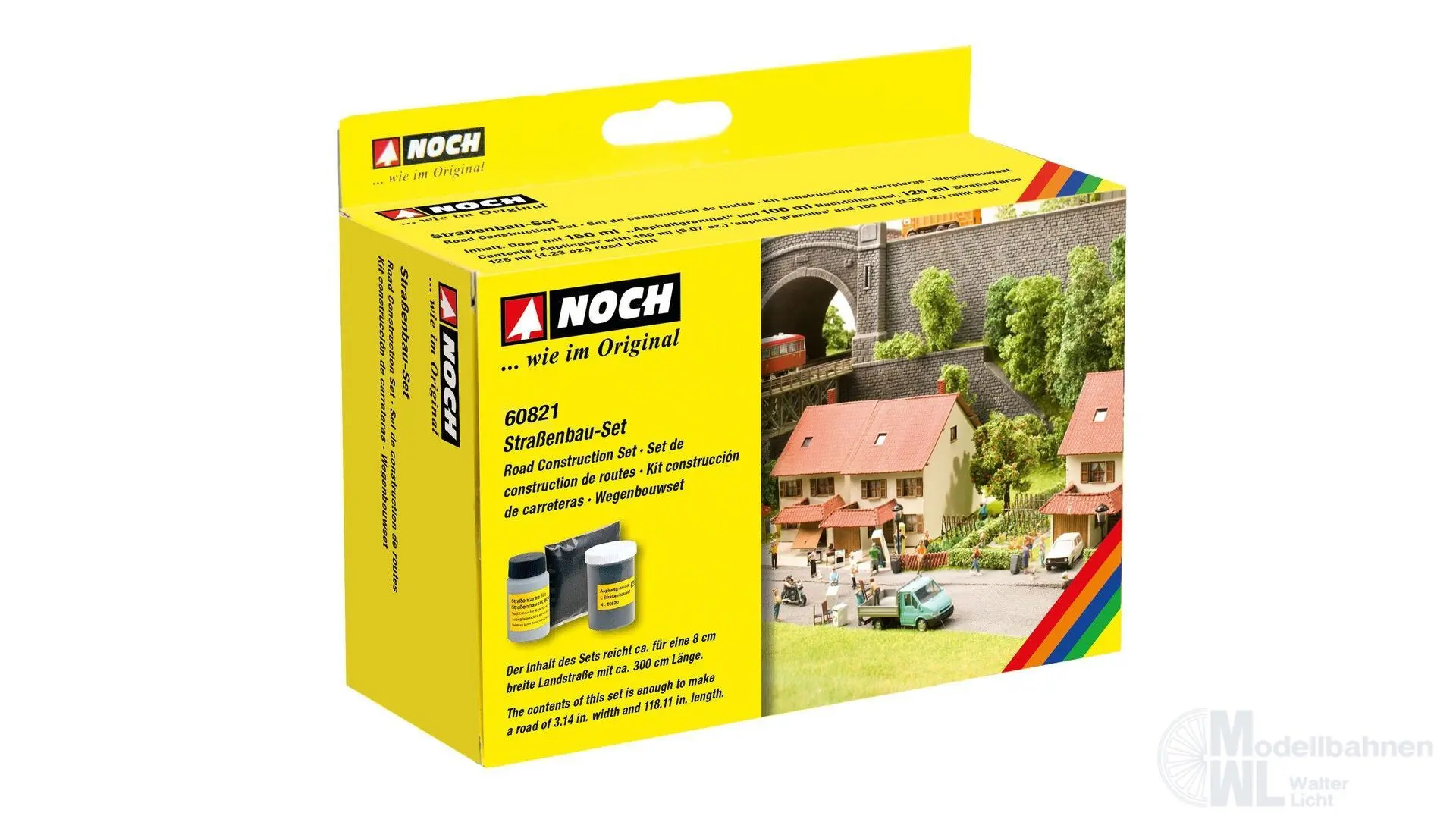Noch 60821 - Start-Set Straßenbau G/1/0/H0/H0m/H0e/TT/N/Z