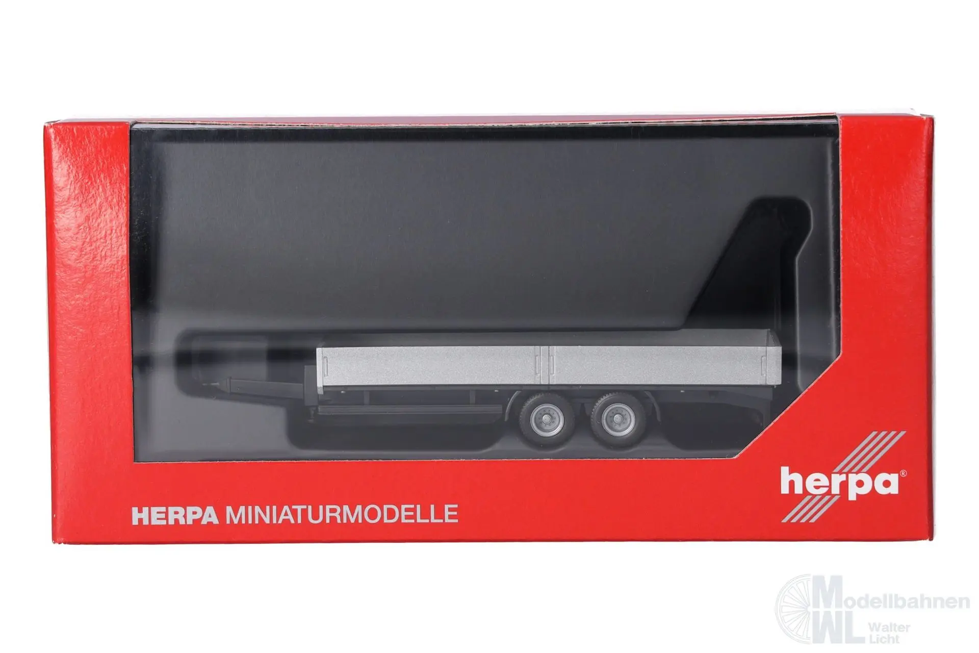 Herpa 076920-002 - LKW Tieflade-Tandemanhänger H0 1:87