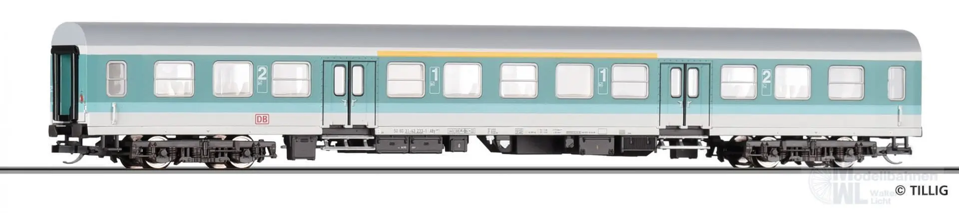 Tillig 12600 - Personenwagen DB Ep.V 1/2.Kl. Aby 407 Halberstadt TT 1:120