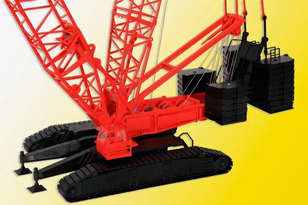 Kibri 13013 - LIEBHERR Raupenkran mit Gittermast H0 1:87