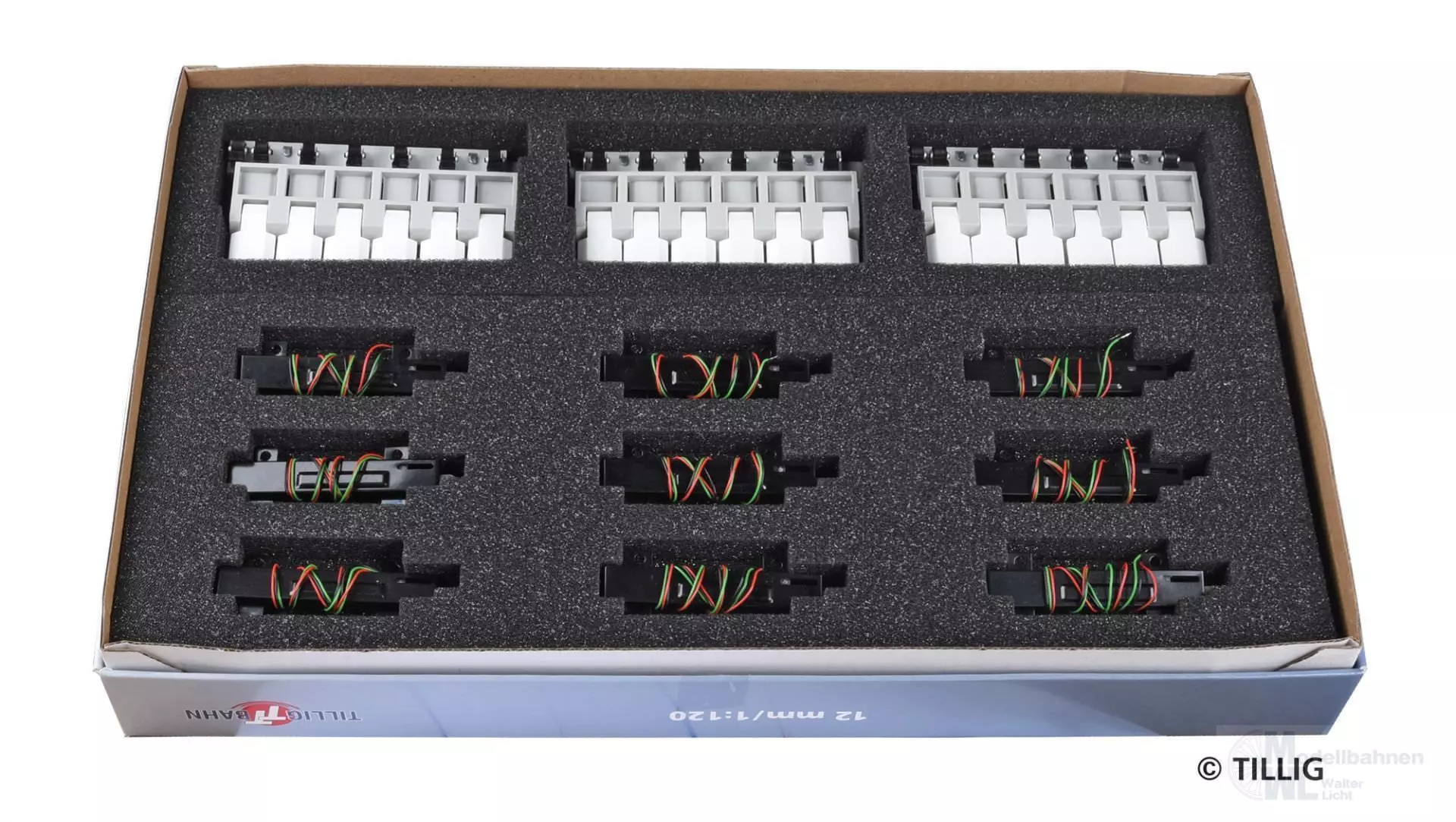 Tillig 01837 - Gleiserweiterung Elektrifizierung TT 1:120