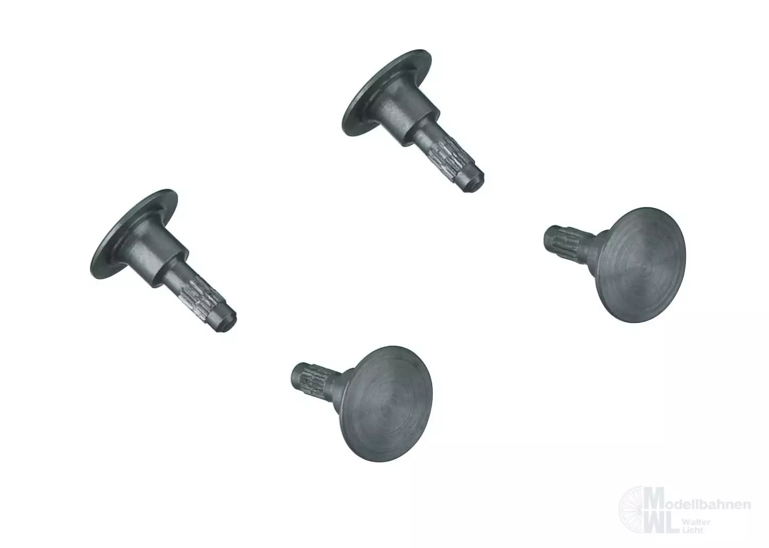 Märklin Ersatzeile E761720 - ERSATZTEIL: Puffer rund m. Rändel 4 St