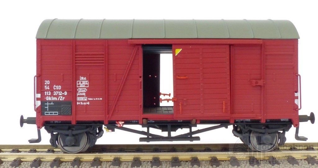 Exact Train 20792 - Güterwagen gedeckt CSD Ep.IV Blechdach H0/GL Exact Train 20792 - Güterwagen gedeckt CSD Ep.IV Blechdach H0/GL