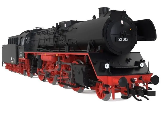 Saxonia Modellbau 120123 - Dampflok BR 22 013 DR Ep.III T34 Tender TT 1:120 Sound