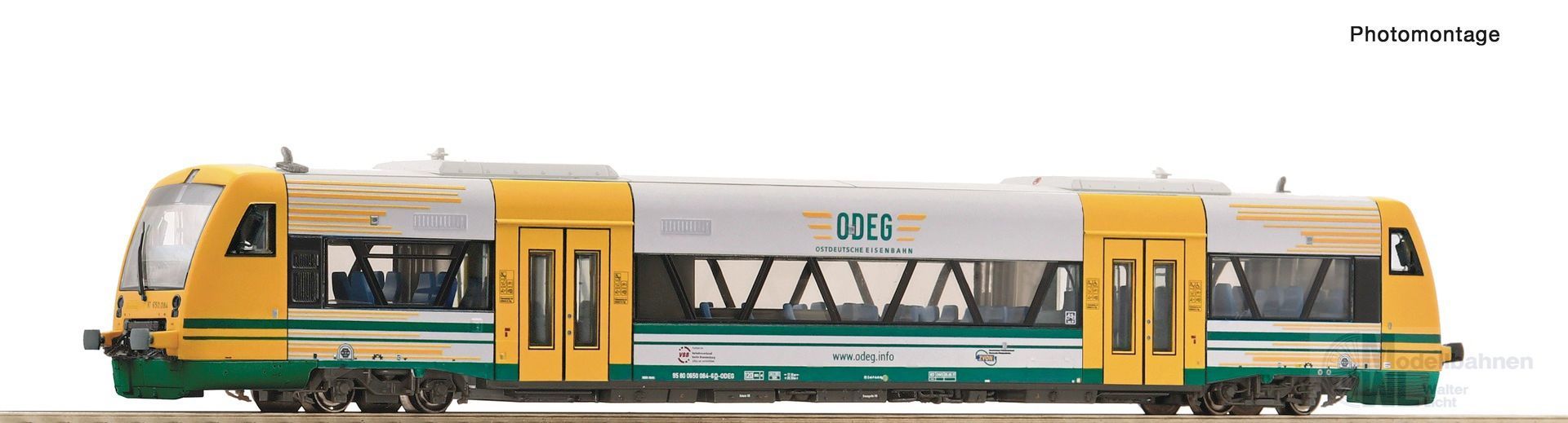 Roco 7780009 - Dieseltriebwagen RS1 ODEG Ep.VI TT 1:120