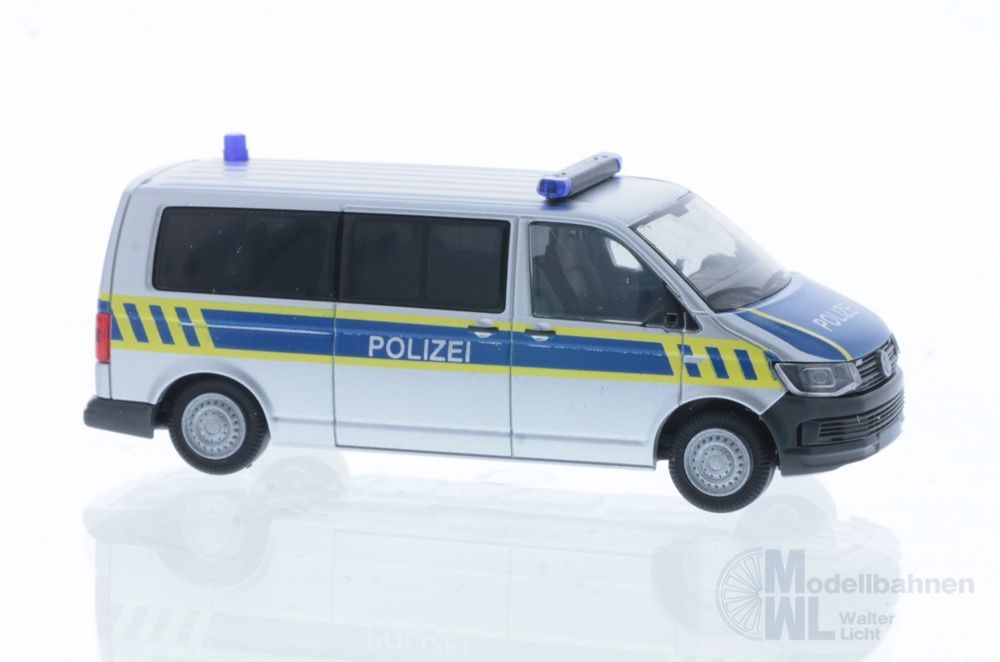 Rietze 53734 - Volkswagen T6 Polizei Sachsen-Anhalt H0 1:87 Rietze 53734 - Volkswagen T6 Polizei Sachsen-Anhalt H0 1:87