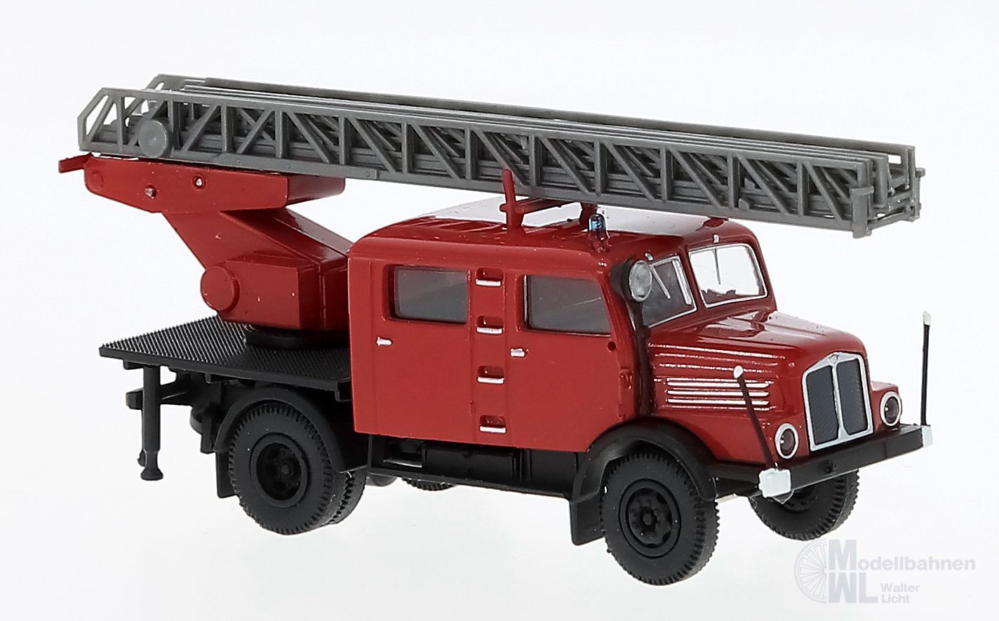 Brekina 71765 - IFA S 4000-1 Servicewagen mit Drehleiter der Feuerwehr H0 1:87