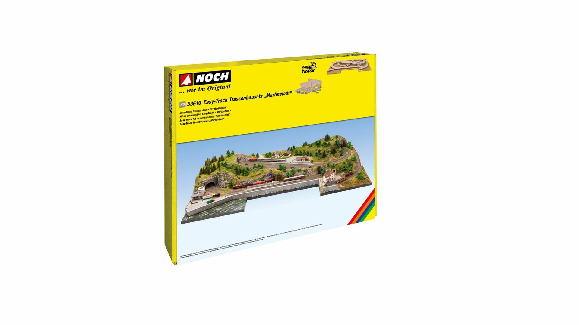 Noch 53610 - Easy-Track Trassenbausatz Martinstadt H0 1:87