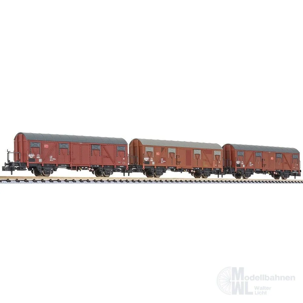 Liliput 260136 - Güterwagen Set DB Ep.V 3.tlg. N 1:160