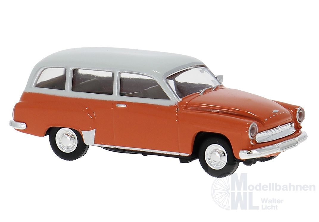 Brekina 27194 - Wartburg Kombi in rotorange H0 1:87