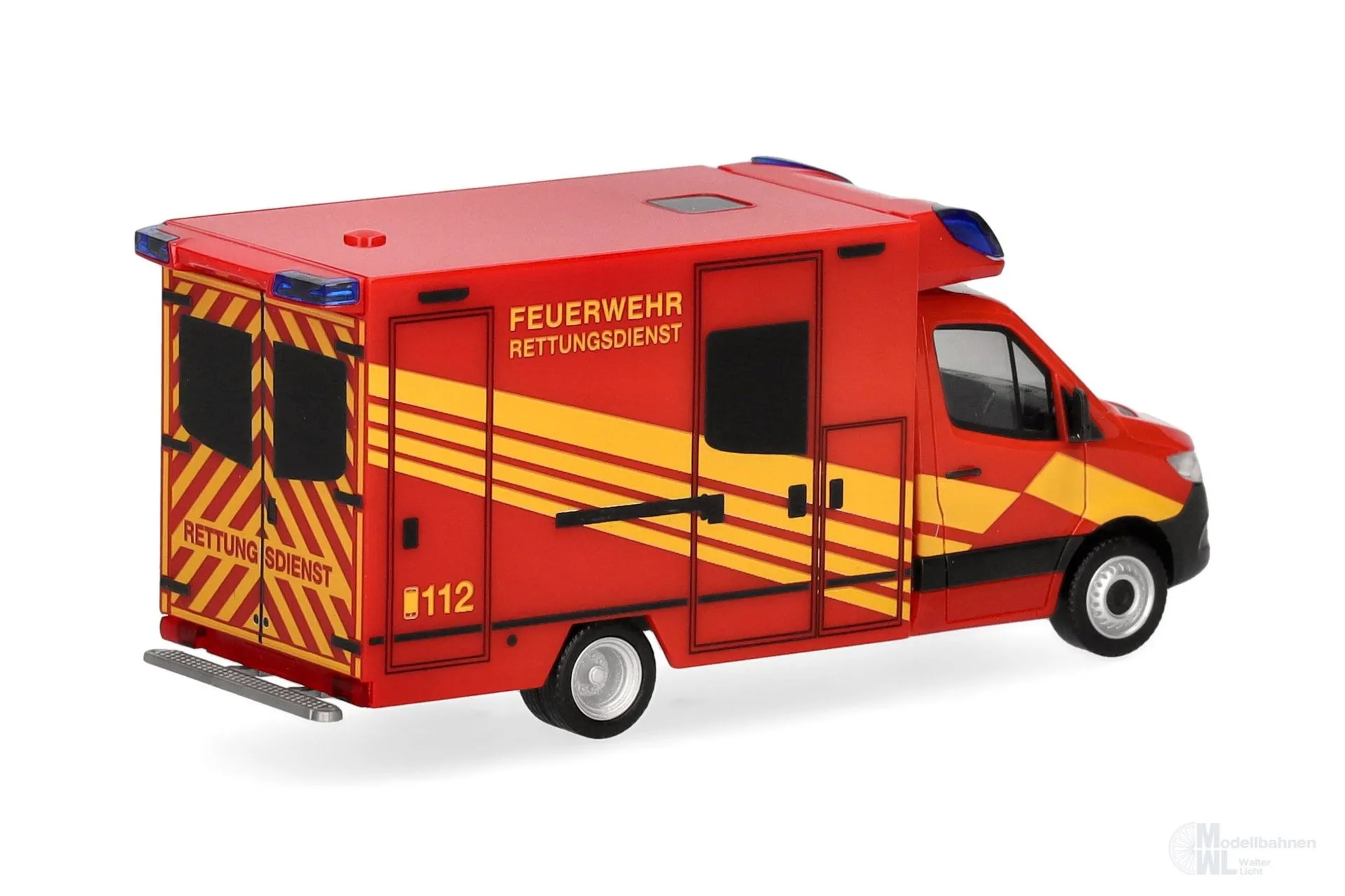 Herpa 098755 - Mercedes-Benz Sprinter 18 Fahrtec RTW FW H0 1:87