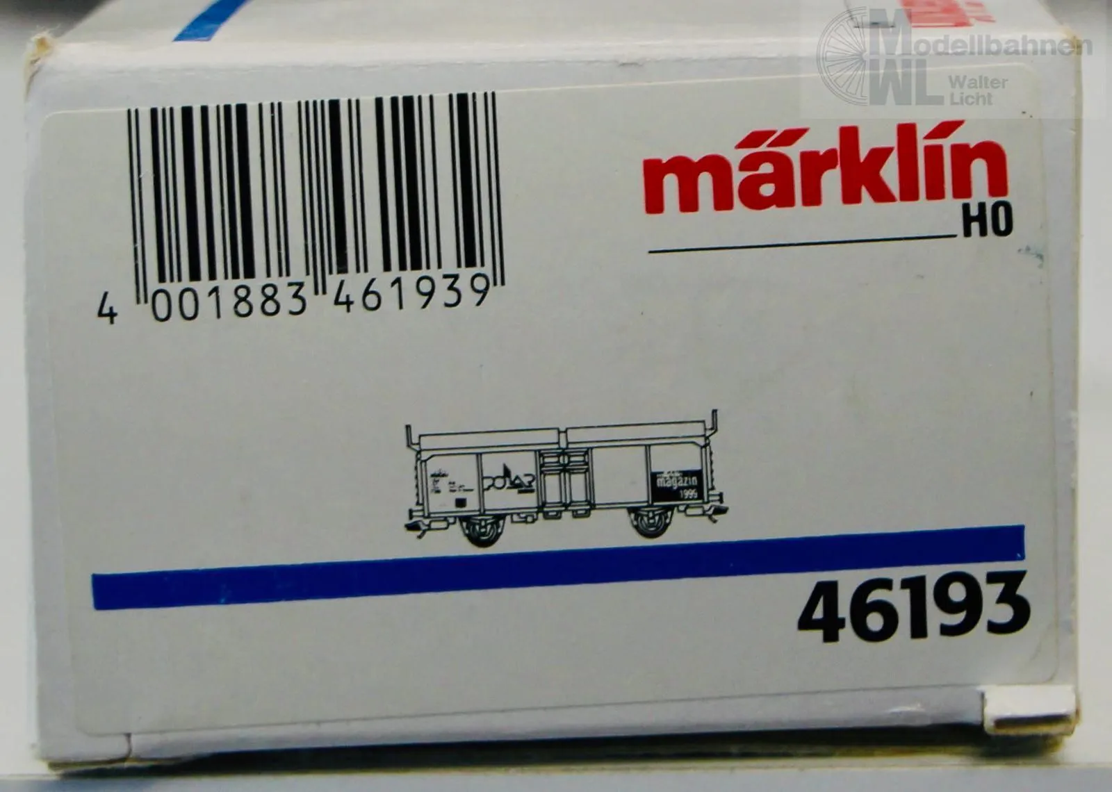 Märklin 46193 - MÄRKLIN - Marklin Magazin Jahreswagen 1999 H0/WS