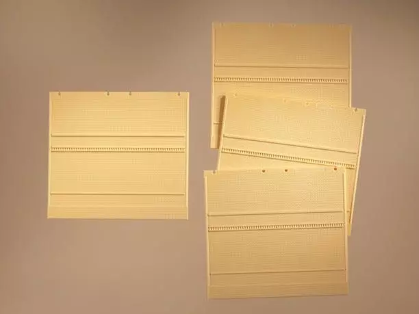 Auhagen 80613 - Wände 2324E gelb H0 1:87