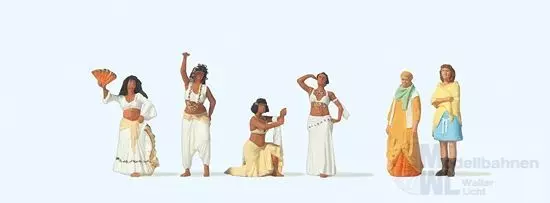 Preiser 24769 - Orientalische Tänzerinnen Zuschauer H0 1:87