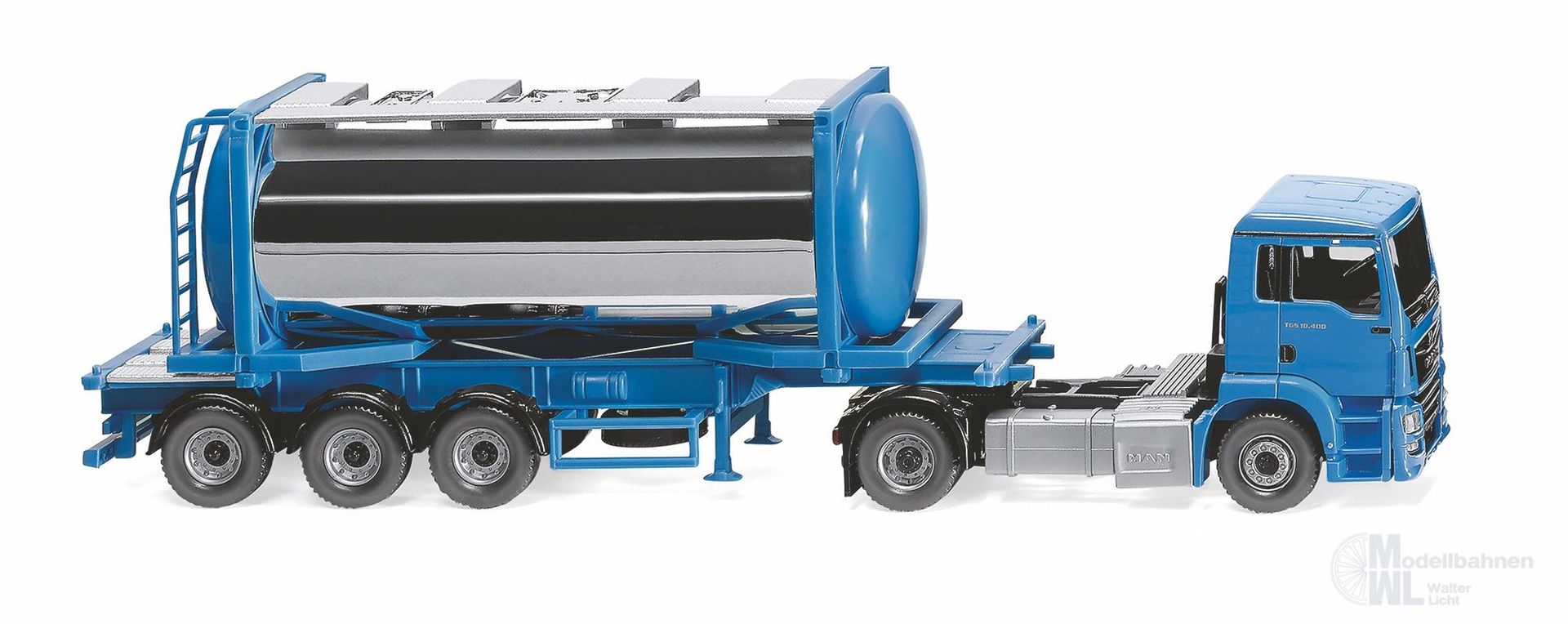 Wiking 053605 - Tankcontainersattelzug Swap MAN TGS Euro 6c H0 1:87 Wiking 053605 - Tankcontainersattelzug Swap MAN TGS Euro 6c H0 1:87