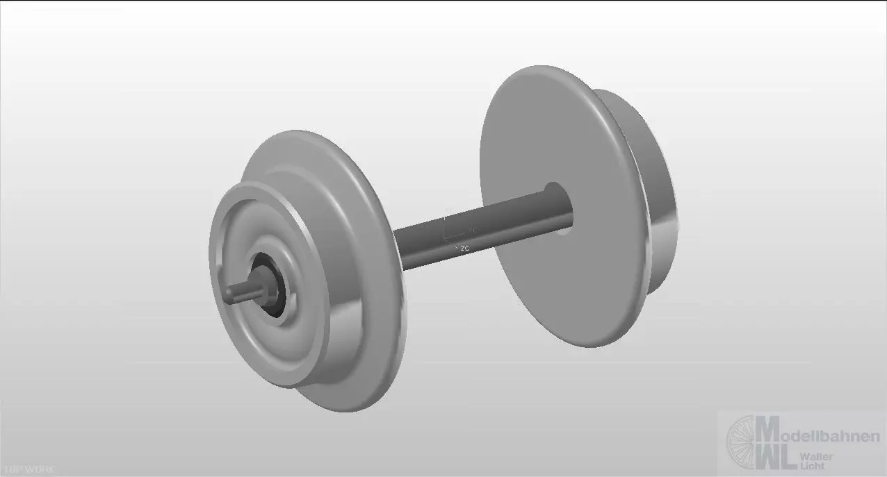 NPE NZ33288 - Scheibenradsatz 10 mm schmal zapfengel. einseitig i.