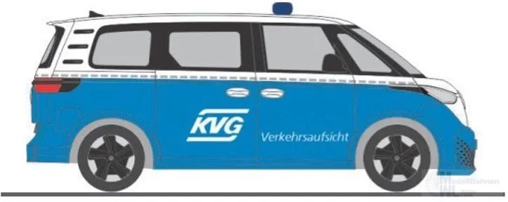 Rietze 32116 - Volkswagen ID.Buzz Verkehrsaufsicht KVG Kassel H0 1:87