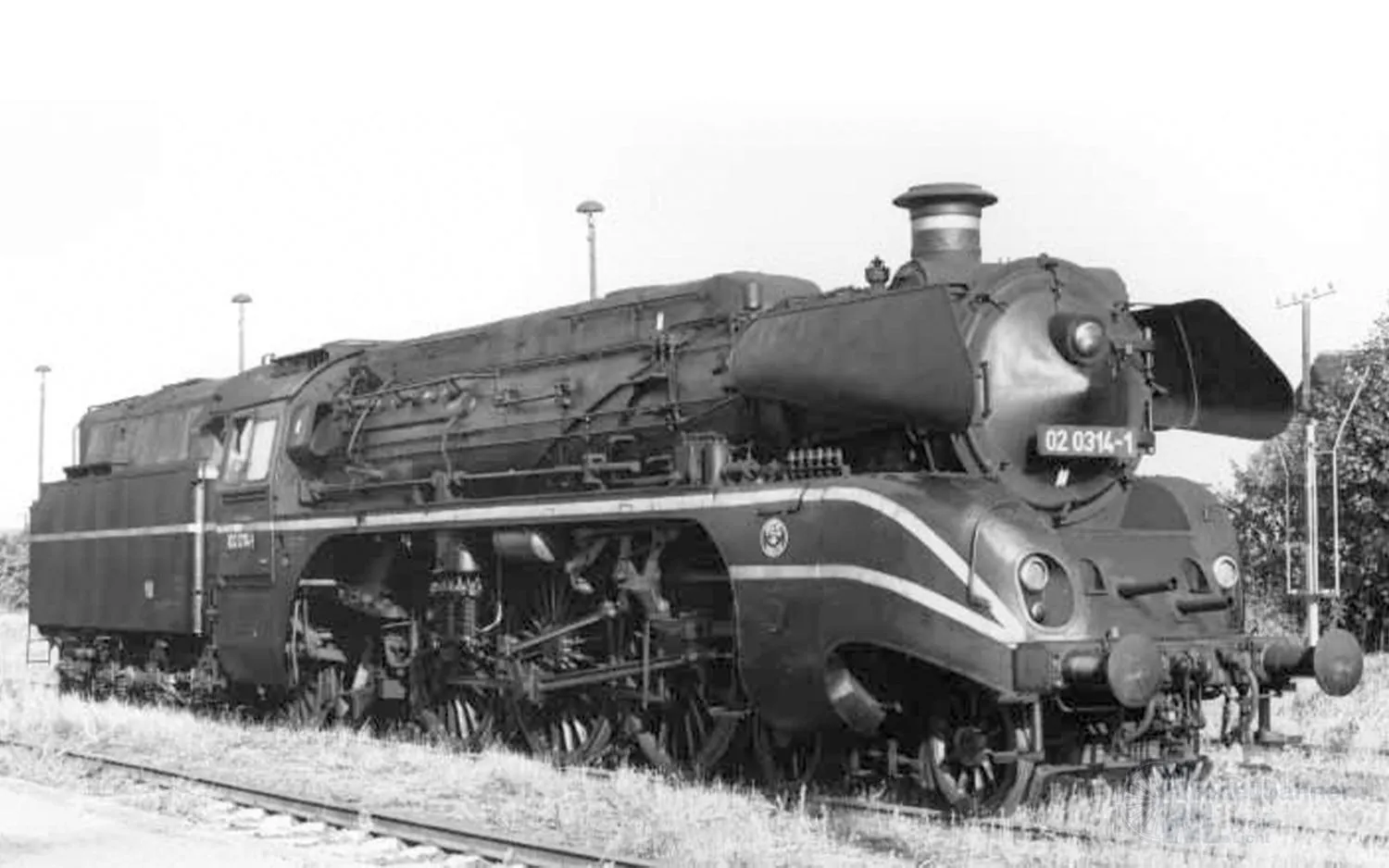 Arnold 9078 - Dampflok BR 02 314-1 DR Ep.IV Ölfeuerung TT 1:120