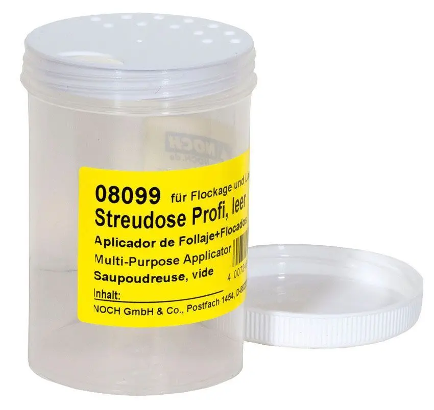 Noch 08099 - Streudose PROFI, leer G/1/0/H0/H0m/H0e/TT/N/Z
