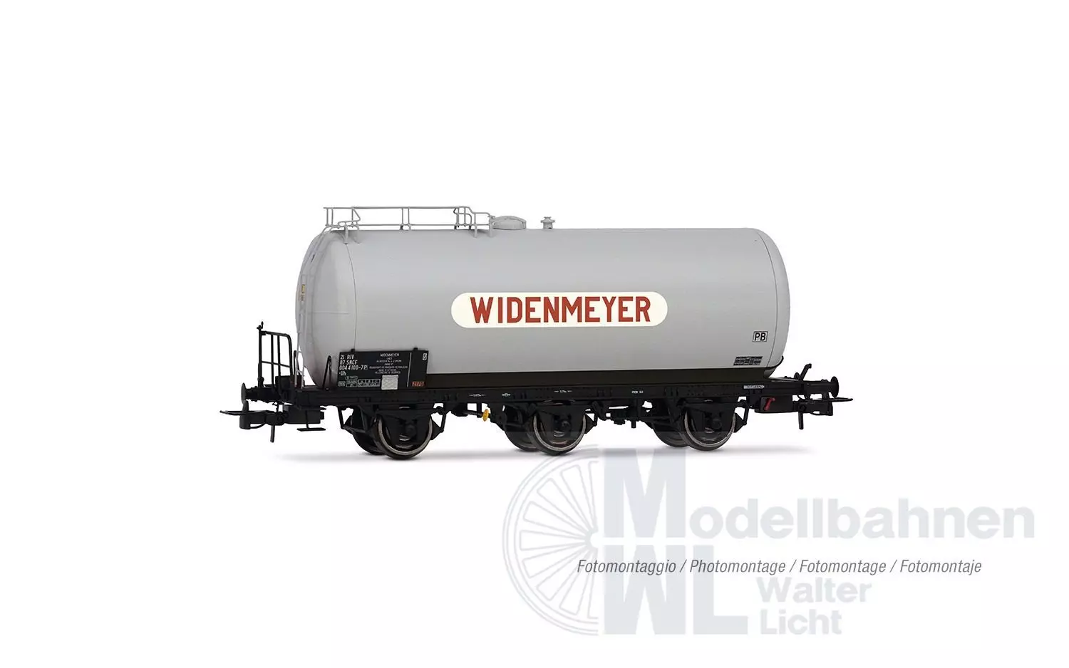 Rivarossi 6672 - Kesselwagen SNCF Ep.IV Widenmeyer H0/GL