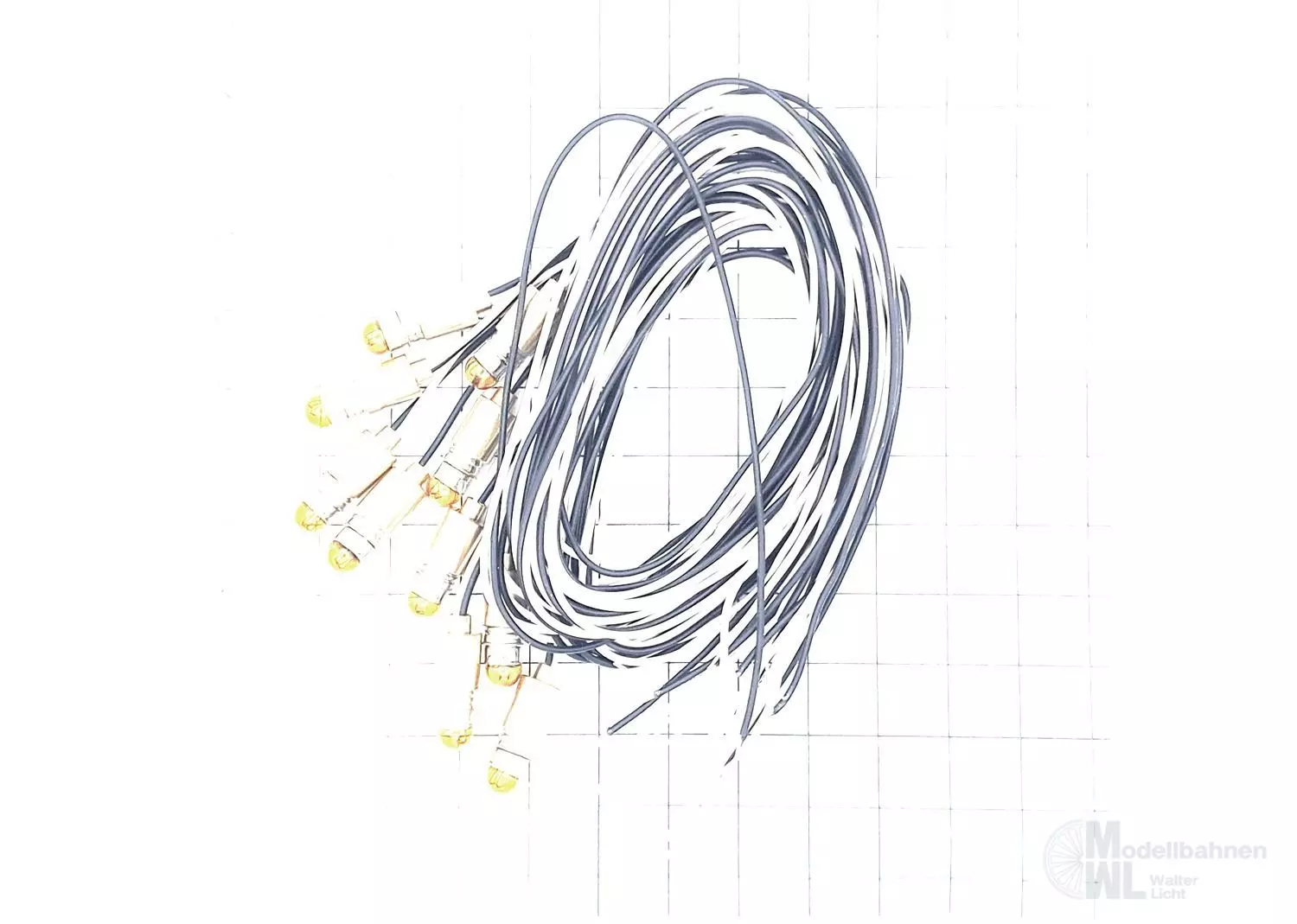 Märklin Ersatzeile E130116 - ERSATZTEIL: Beleuchtungssatz schw/weiß 10